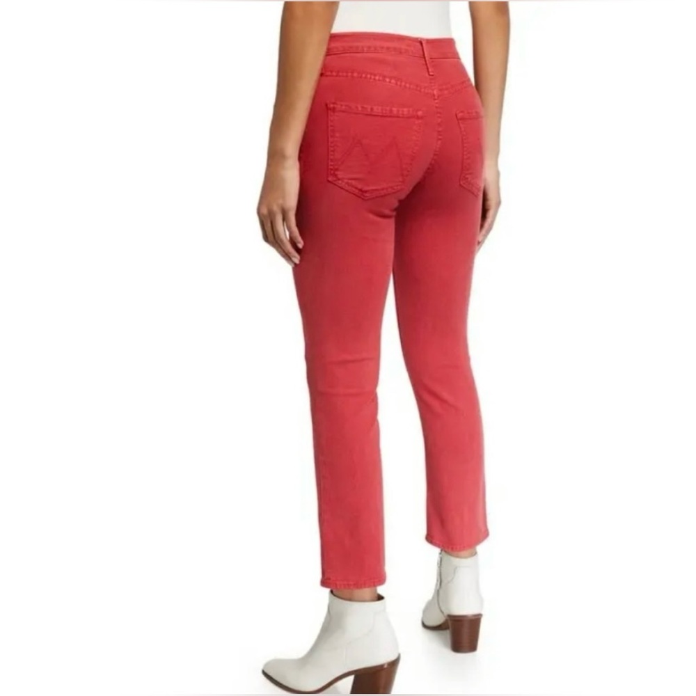 MOTHER Denim—The Mid Rise Dazzler Ankle, size 25, Fruit Punch - Picture 2 of 11